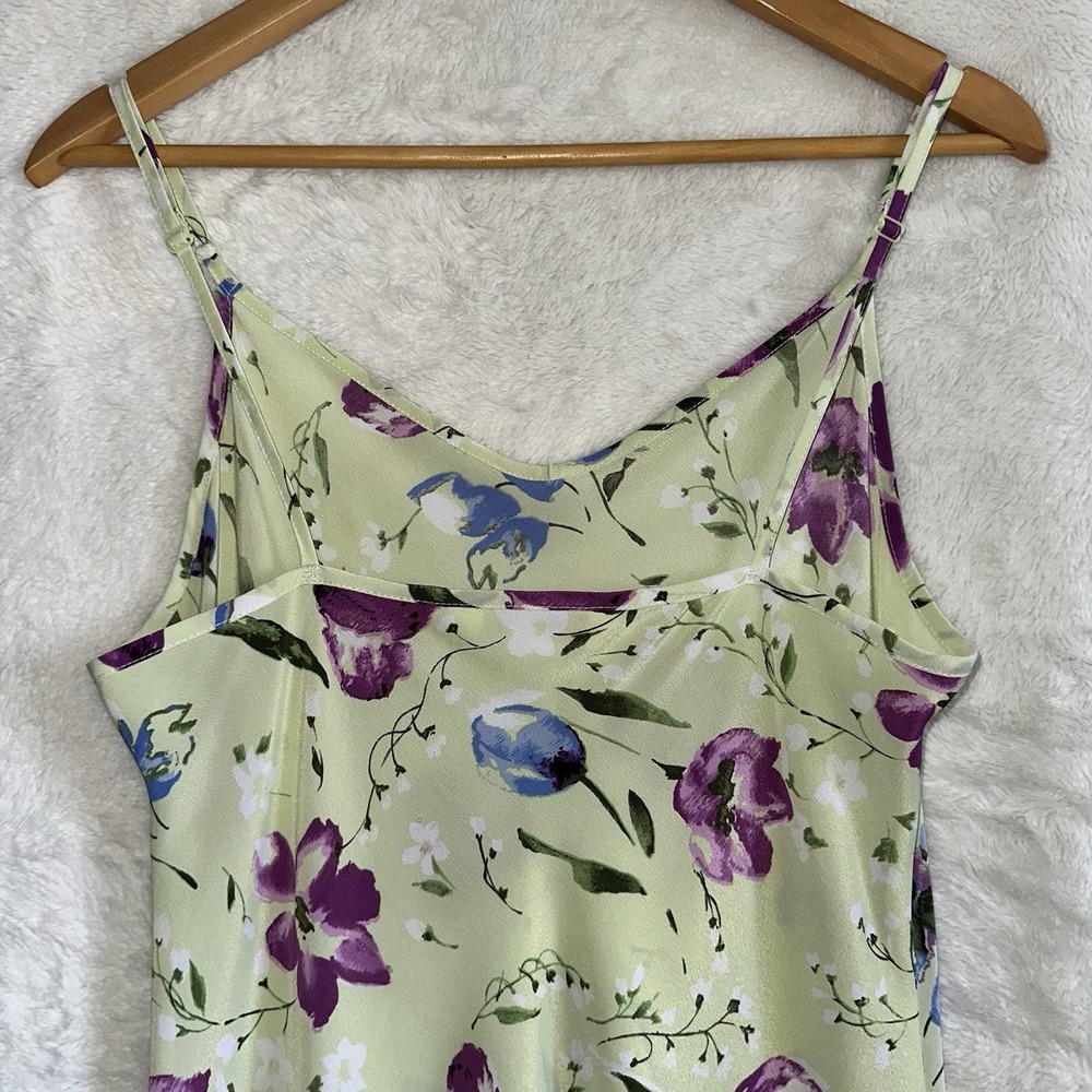 VTG Y2K 90's Express Dress Garden Sundress Maxi Cottagecore Floral Fairy Prom S - Picture 7 of 9